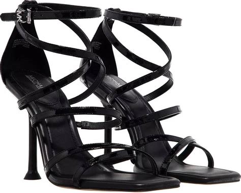 michael kors imani strappy|Imani Patent Leather Sandal .